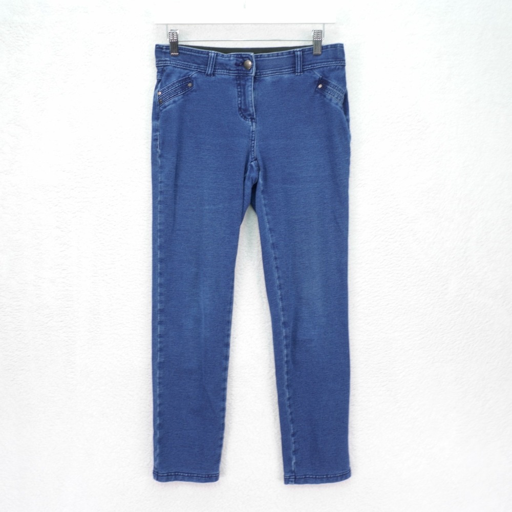 Vigoss Girl's The Jagger Skinny Blue Denim Jeans -12 24 / 28- Cotton Polyester